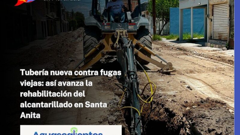 Tubería nueva contra fugas viejas: así avanza la rehabilitación del alcantarillado en Santa Anita