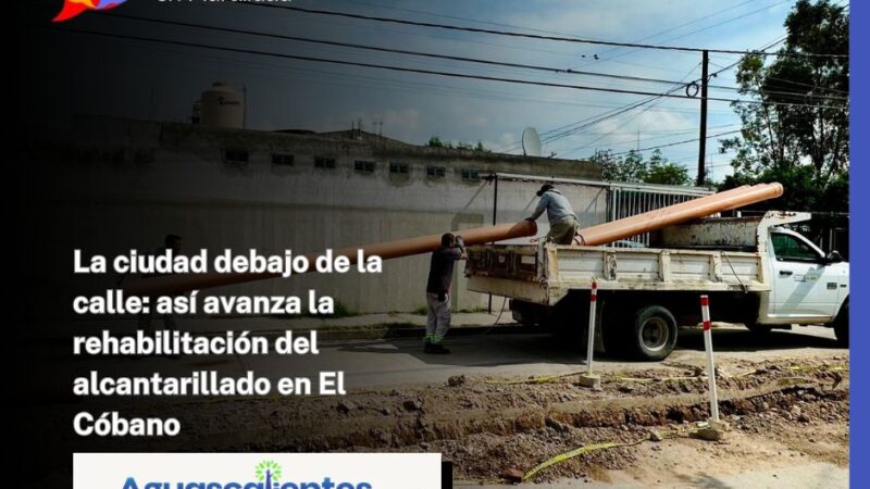 La ciudad debajo de la calle: así avanza la rehabilitación del alcantarillado en El Cóbano