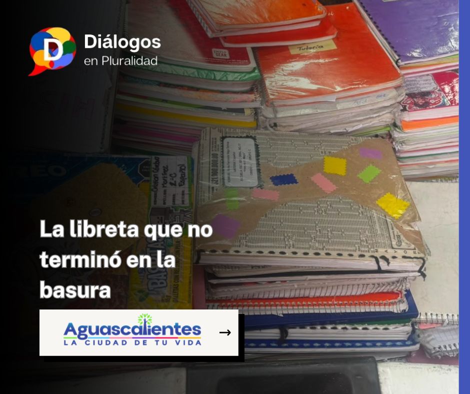 La libreta que no terminó en la basura