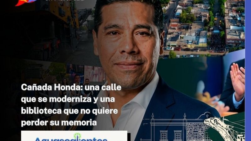 Cañada Honda: una calle que se moderniza y una biblioteca que no quiere perder su memoria