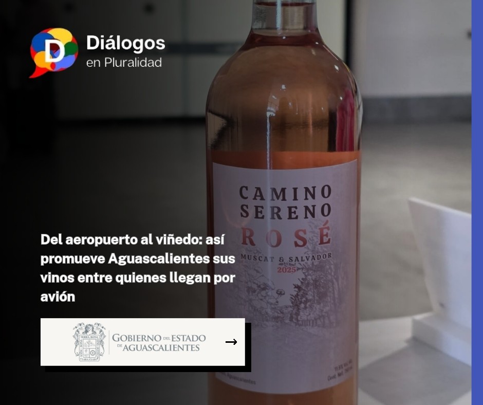 Del aeropuerto al viñedo: así promueve Aguascalientes sus vinos entre quienes llegan por avión