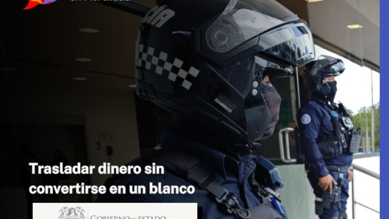 Trasladar dinero sin convertirse en un blanco