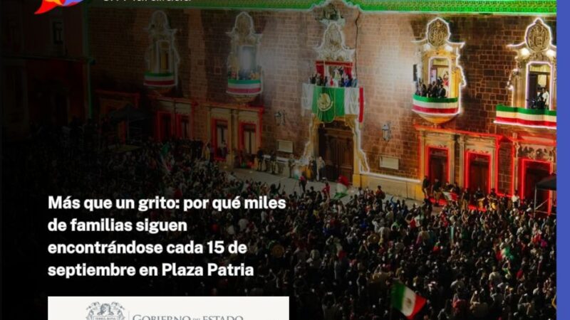 Más que un grito: por qué miles de familias siguen encontrándose cada 15 de septiembre en Plaza Patria