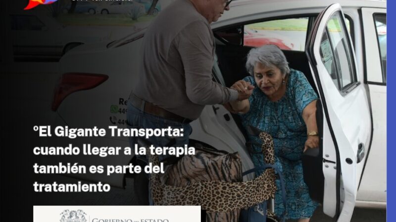 El Gigante Transporta: cuando llegar a la terapia también es parte del tratamiento