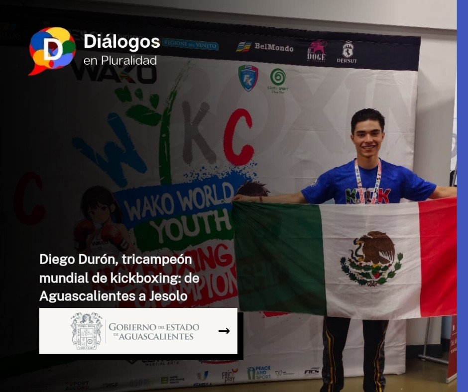 Diego Durón, tricampeón mundial de kickboxing: de Aguascalientes a Jesolo