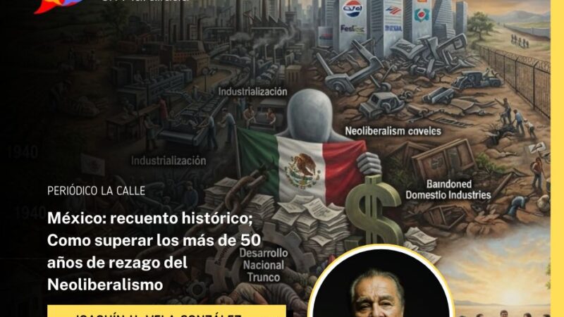 México: recuento histórico; Como superar los más de 50 años de rezago del Neoliberalismo