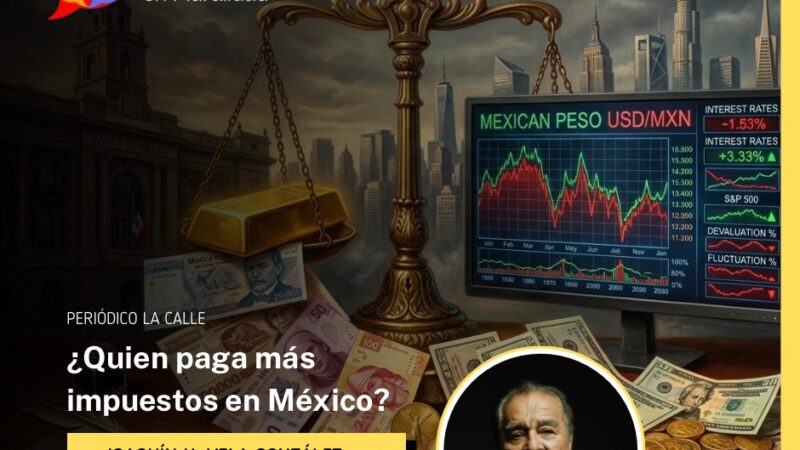 ¿Quien paga más impuestos en México?