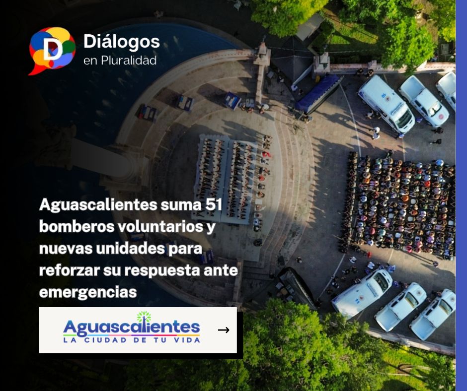 Aguascalientes suma 51 bomberos voluntarios y nuevas unidades para reforzar su respuesta ante emergencias