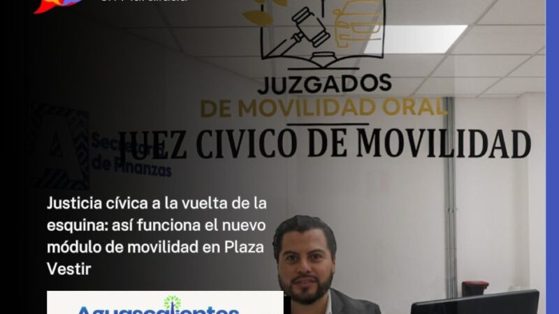 Justicia cívica a la vuelta de la esquina: así funciona el nuevo módulo de movilidad en Plaza Vestir