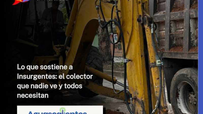 Lo que sostiene a Insurgentes: el colector que nadie ve y todos necesitan