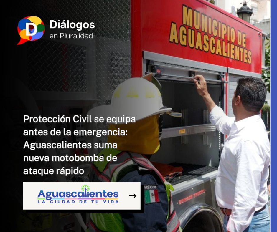 Protección Civil se equipa antes de la emergencia: