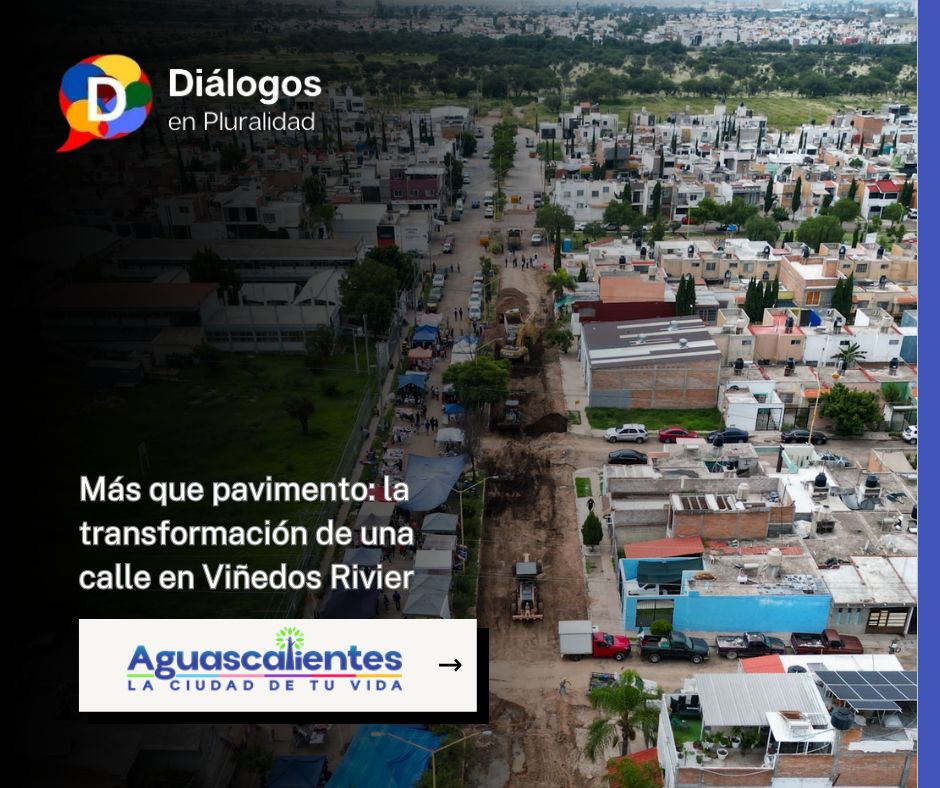 Más que pavimento: la transformación de una calle en Viñedos Rivier
