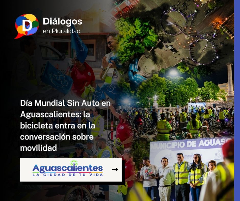 Día Mundial Sin Auto en Aguascalientes: la bicicleta entra en la conversación sobre movilidad