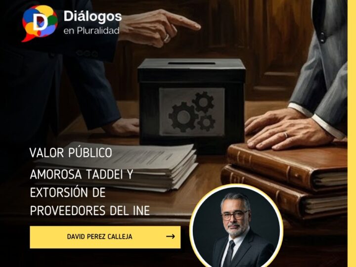 Amorosa Taddei y Extorsión de Proveedores del INE