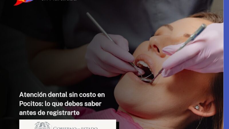 Atención dental sin costo en Pocitos: lo que debes saber antes de registrarte