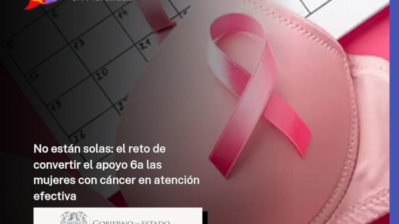 No están solas: el reto de convertir el apoyo a las mujeres con cáncer en atención efectiva