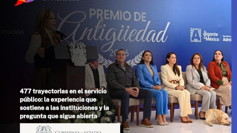 477 trayectorias en el servicio público: la experiencia que sostiene a las instituciones y la pregunta que sigue abierta