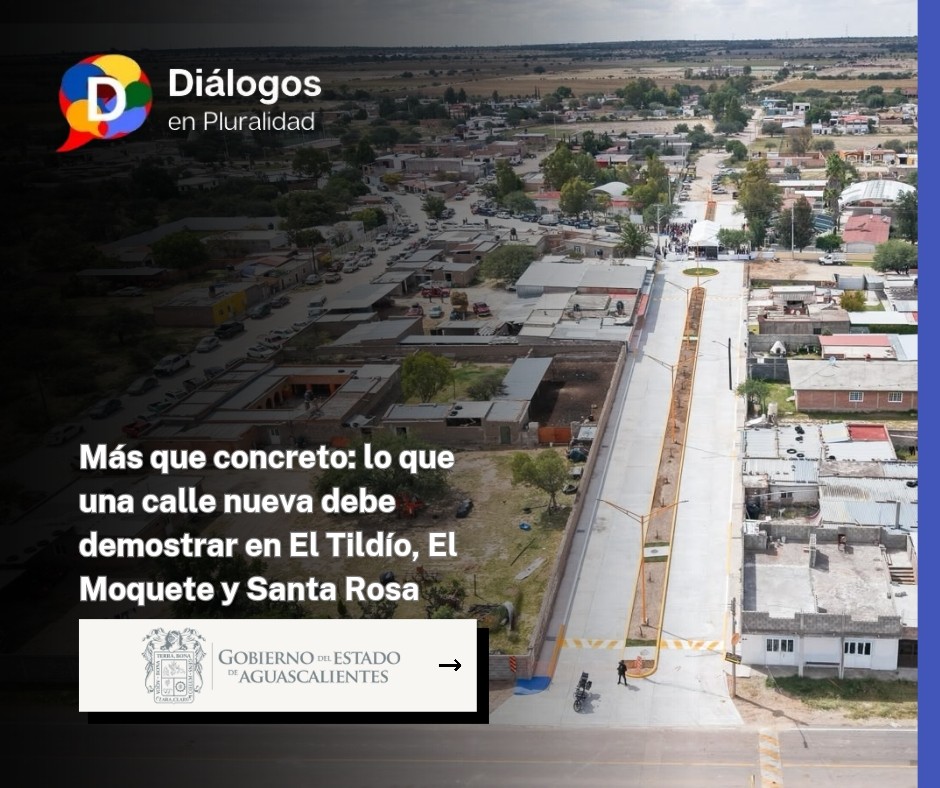 Más que concreto: lo que una calle nueva debe demostrar en El Tildío, El Moquete y Santa Rosa