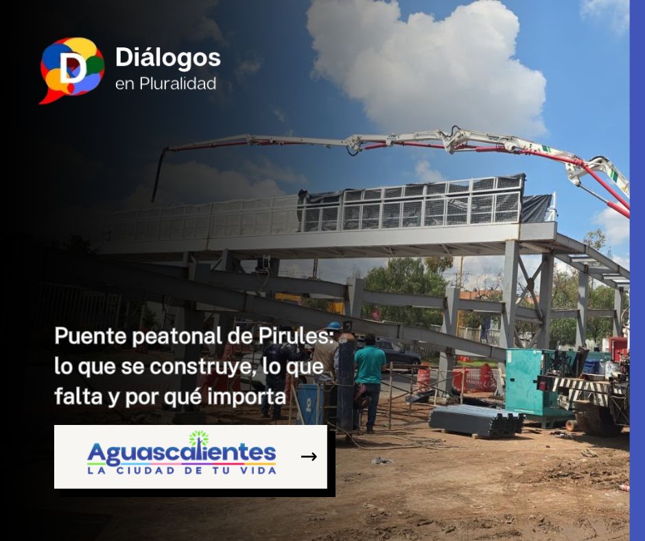 Puente peatonal de Pirules: lo que se construye, lo que falta y por qué importa