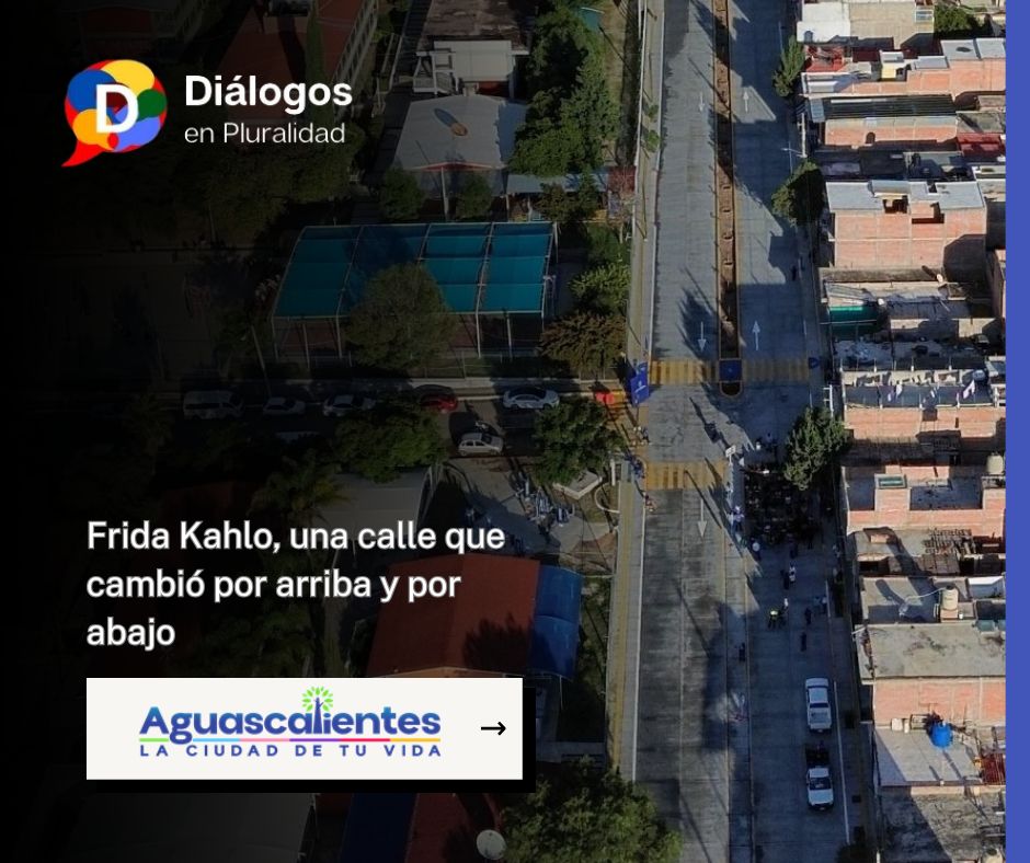 Frida Kahlo, una calle que cambió por arriba y por abajo