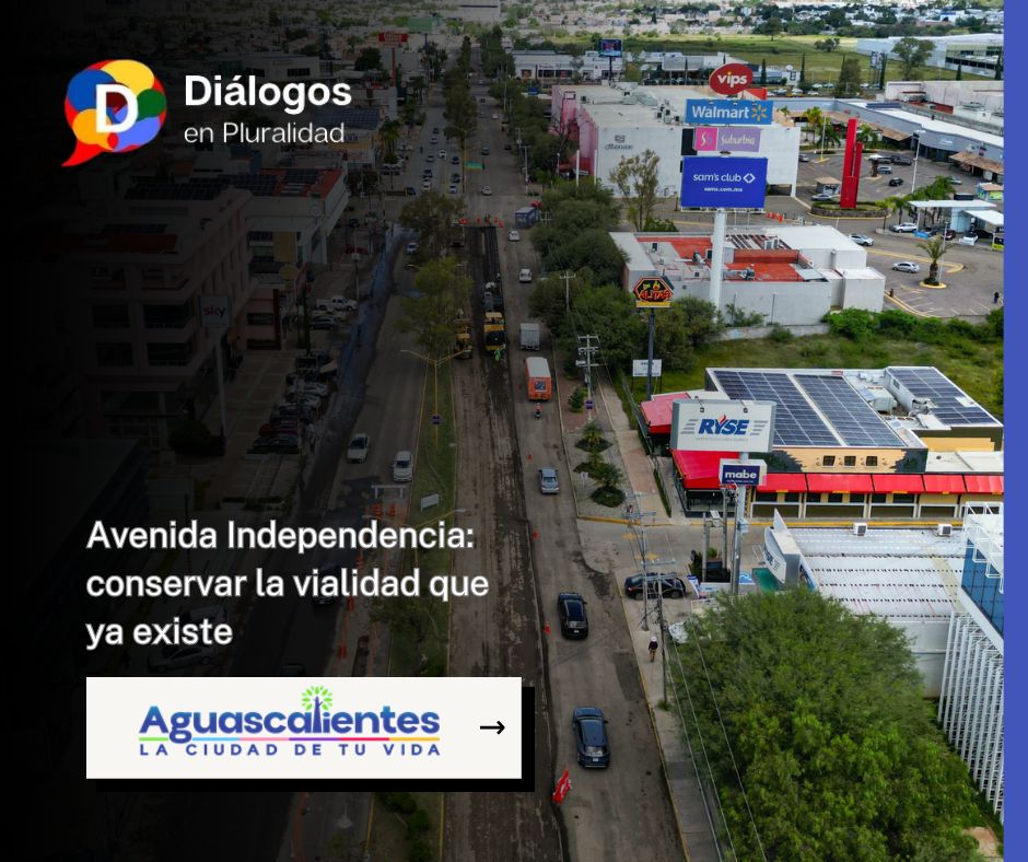 Avenida Independencia: conservar la vialidad que ya existe