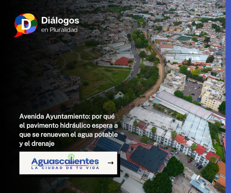 Avenida Ayuntamiento: por qué el pavimento hidráulico espera a que se renueven el agua potable y el drenaje